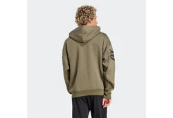 adidas Sportswear Sportsweatjacke FI 3S Dunkelgrün/Khaki