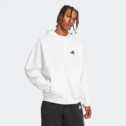 adidas Sportswear Kapuzensweatshirt FI SL FZ Weiß/Creme/Hellblau