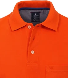 Redmond Poloshirt Piqu Polo-Shirt Orange