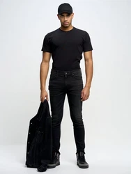 BIG STAR Tapered-fit Jeans TERRY TAPERED Grau/Schwarz/Dunkelgrau