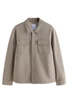 Next Hemdjacke mit Teddyfellfutter (1-St) Beige/Khaki/Braun