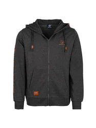 Schietwetter Sweatjacke Herren Kapuzensweatjacke Lars Dunkelgrau/Grau/Hellgrau