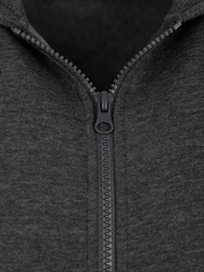 Schietwetter Sweatjacke Herren Kapuzensweatjacke Lars Dunkelgrau/Grau/Hellgrau