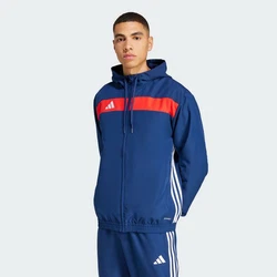 adidas Performance Hoodie TIRO 25 ESSENTIALS WOVEN Dunkelblau/Blau/Hellblau