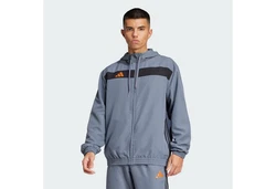adidas Performance Hoodie TIRO 25 ESSENTIALS WOVEN Hellgrau/Grau/Blau/Dunkelblau