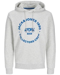 Jack & Jones Kapuzenpullover stilvolle Hoodies mit Logoprint Blau/Gold/Dunkelblau/Hellblau