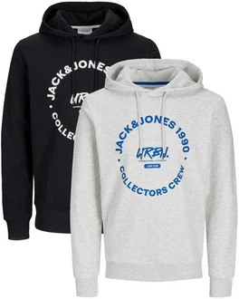 Jack & Jones Kapuzenpullover stilvolle Hoodies mit Logoprint