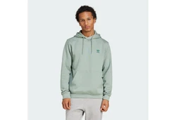 ADIDAS ORIGINALS Sweatshirt Essentials TREFOIL ESSENTIALS HOODIE Grün/Hellgrün