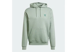 ADIDAS ORIGINALS Sweatshirt Essentials TREFOIL ESSENTIALS HOODIE Grün/Hellgrün