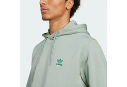 ADIDAS ORIGINALS Sweatshirt Essentials TREFOIL ESSENTIALS HOODIE Grün/Hellgrün