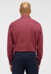 Eterna Langarmhemd MODERN FIT Dunkelrot/Rot