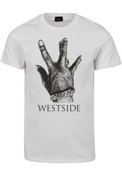 Mister Tee T-Shirt Westside Connection 2.0 Tee Weiß/Grau/Creme/Hellgrau