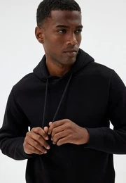 Kapuzensweatshirt Kapuzenkragen Softshell