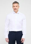 Eterna Langarmhemd SLIM FIT NON IRON Weiß/Creme