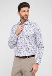 Eterna Langarmhemd COMFORT FIT NON IRON Weiß/Creme/Mischfarben/Blau