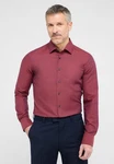 Eterna Langarmhemd Hemd 2132 F171 Dunkelrot/Rot/Bordeaux