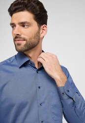 Eterna Langarmhemd COMFORT FIT NON IRON Blau/Grau/Hellblau/Dunkelblau/Pastell