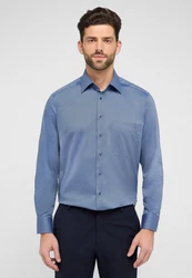 Eterna Langarmhemd COMFORT FIT NON IRON Blau/Grau/Hellblau/Dunkelblau/Pastell