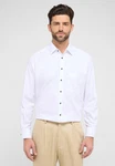 Eterna Langarmhemd COMFORT FIT NON IRON Weiß/Grün Eterna Langarmhemd COMFORT FIT NON IRON Weiß/Grün
