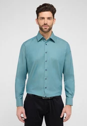Eterna Langarmhemd MODERN FIT Türkis/Grün/Blau/Hellblau