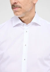 Eterna Langarmhemd SLIM FIT NON IRON Weiß/Creme/Lila/Grau/Dunkelblau
