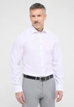 Eterna Langarmhemd SLIM FIT NON IRON Weiß/Creme/Lila/Grau/Dunkelblau