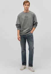 Rundhalspullover FUTURE SWEATSHIRT Sweatshirt mit Print