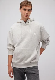 Kapuzenpullover HALF ZIP HOODIE Hoodie mit Logo und Reiverschluss