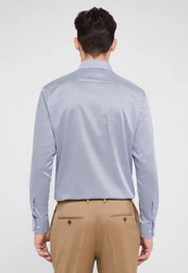 Eterna Langarmhemd MODERN FIT EASY IRON Hellblau/Blau/Dunkelblau