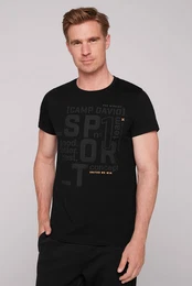 Rundhalsshirt aus Baumwolle