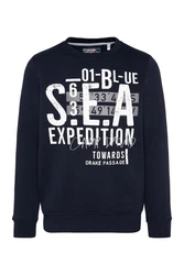 CAMP DAVID Sweater Blau