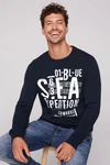 CAMP DAVID Sweater Blau