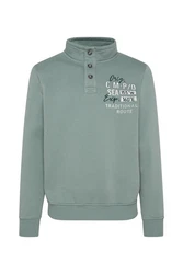 CAMP DAVID Sweater Grün/Hellgrün/Dunkelgrün