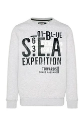 CAMP DAVID Sweater Blau
