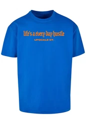 Upscale by Mister Tee Hustle Oversize Tee Blau