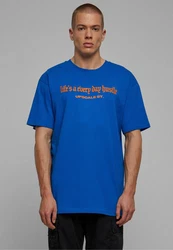Upscale by Mister Tee Hustle Oversize Tee Blau