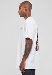 Upscale by Mister Tee Hustle Oversize Tee Weiß/Braun/Dunkelblau