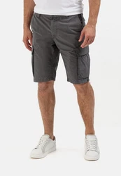 camel active Cargoshorts Regular Fit Dunkelgrau/Hellgrau/Grau/Khaki