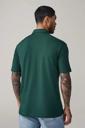 Next Poloshirt Poloshirts aus Jersey im 3er-Pack Dunkelgrün/Blau/Grau