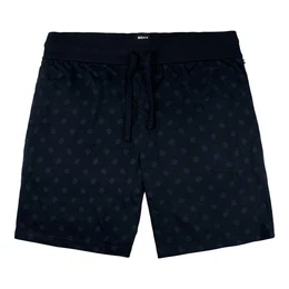 Pyjamahose Relax Short CW mit Logo-All-Over-Print
