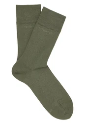 Eterna Socken Dunkelgrün/Khaki