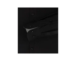CASAMODA Businesshemd uni schwarz
