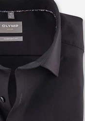 OLYMP Businesshemd Luxor Komfort Fit Schwarz/Dunkelblau/Braun/Grau/Dunkelgrau