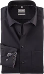 OLYMP Businesshemd Luxor Komfort Fit Schwarz/Dunkelblau/Braun/Grau/Dunkelgrau