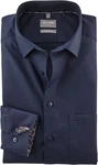 OLYMP Businesshemd Luxor Komfort Fit Dunkelblau/Hellblau/Blau