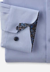 OLYMP Businesshemd Luxor Komfort Fit Blau/Fliederfarben/Hellblau/Dunkelblau