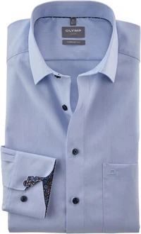 OLYMP Businesshemd Luxor Komfort Fit Blau/Fliederfarben/Hellblau/Dunkelblau