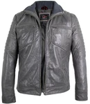MDM Lederjacke Biker Stil 
