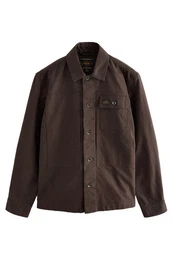 Hemdjacke Leinwand-Hemdjacke aus 100% Baumwolle (1-St)
