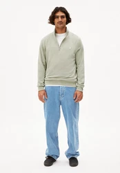 Armedangels Sweatshirt WAARLO COMFORT Khaki/Hellgrün/Grün/Dunkelgrün